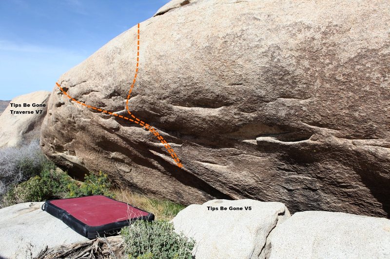 Tips Be Gone Wall Topo