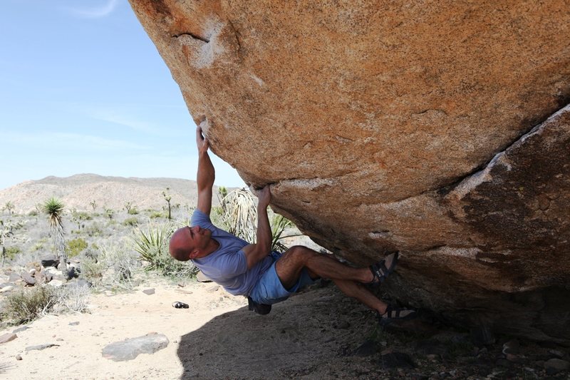 Mike midway through Mouse in the House, V6