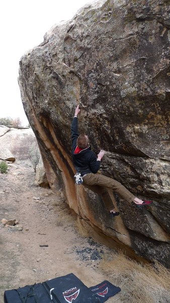 Mono Pocket Rocket, V5, Unaweep Canyon, Grand Junction, CO.