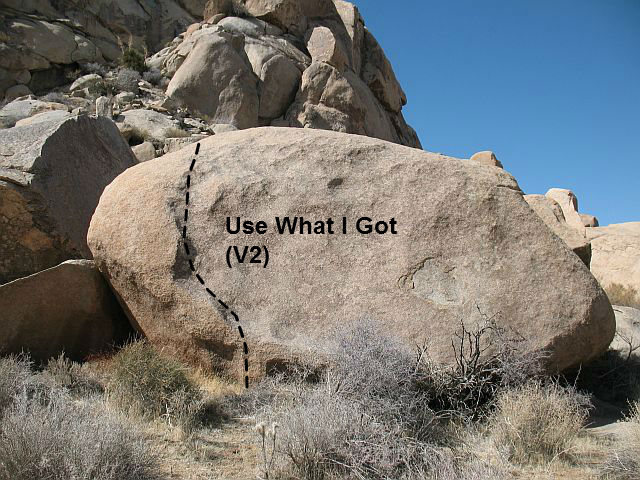 Use What I Got (V2), Joshua Tree NP