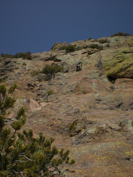 Dan Millis leading the topo's 7th pitch (our 5th). Probably the least interesting pitch.