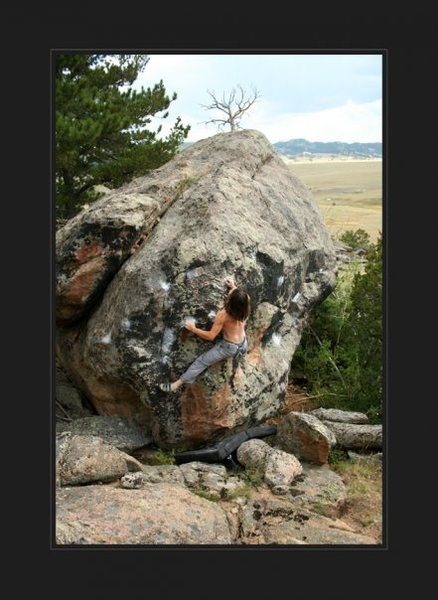 Sweet location, couldn't be better for bouldering, shade all day.