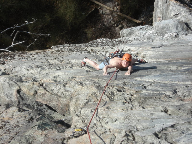 Ben Annibali on the super steep finishing moves of Wailing Wall.