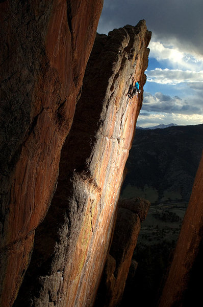 A legendary rock climb. <br>
Keith Ladzinski photo.<br>