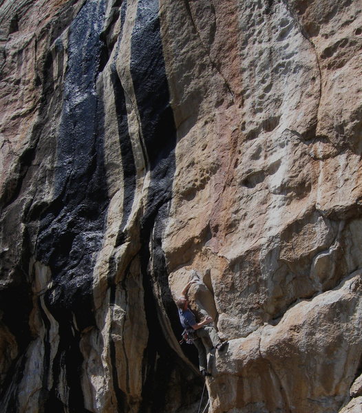 Keith Beckley getting into it on Continental Drift .12d? Higher Solitude Canyon, AZ