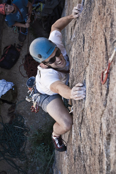 5.10a route on Sunday Matinee Wall