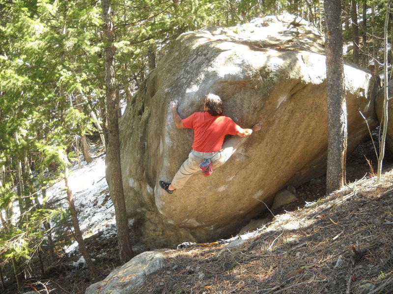 Boulder Canyon Bouldering, Top 5, Horan's Boulder, Fountain Grey Area.