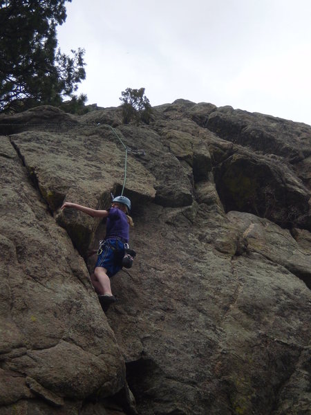 Hannah Colorado getting out.