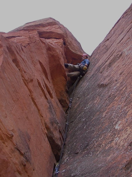 Mike Knarzer leading into the unknown!