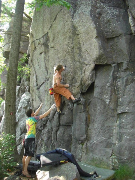 Vinny going for the Zipper.