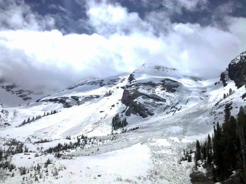 Left side of picture is Broad's Fork. The right side is the start of the Robinson variation to the SL Twins.