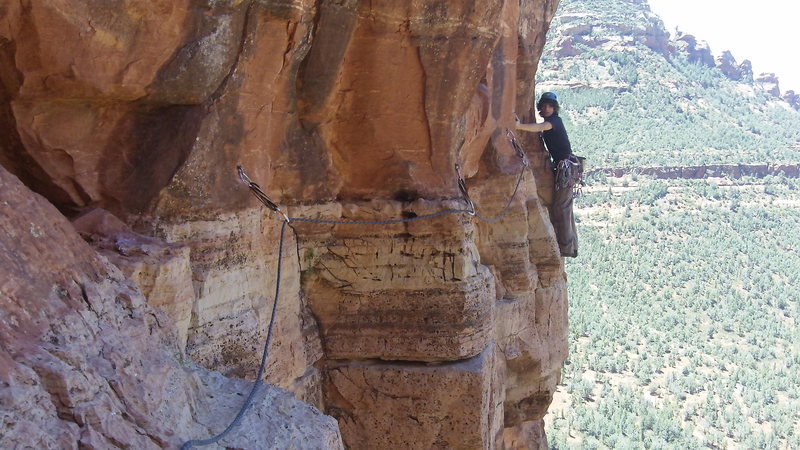 Tiago on the Traverse Pitch, P2.