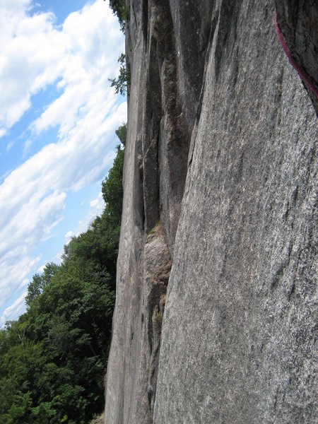 looking south from Beginners Route.A little artistic photo shop