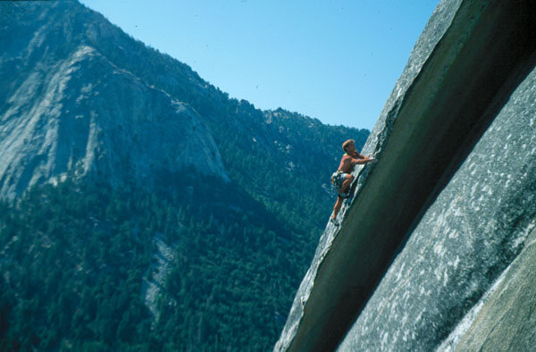 Tony Moser leading Hairlip.