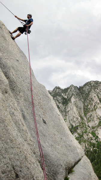 Rappel with Great Exposure