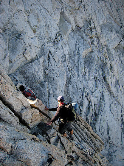 the second downclimb