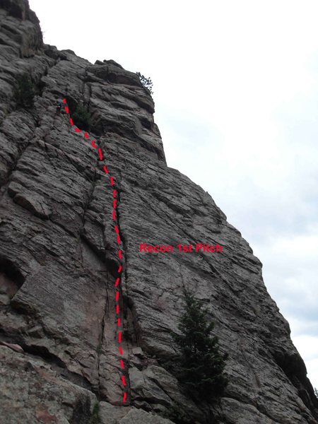 Recon (5.6) 1st pitch.