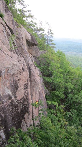 Liam Campbell TRing Plumb Line. View from the Black Arch Arete