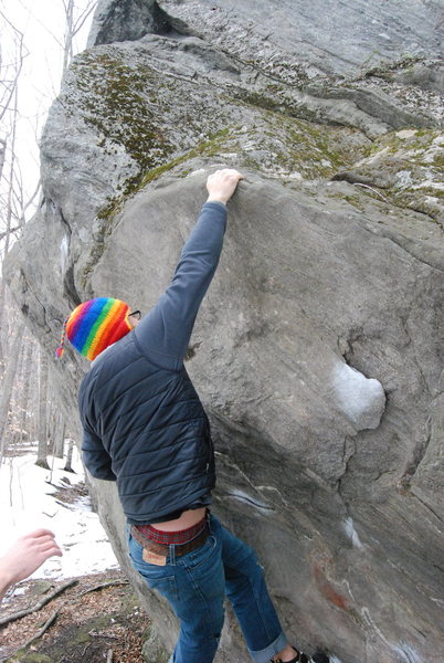 Hitting the top out jug.