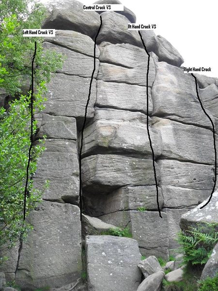 Beta shot, Cracked Buttress @ Brimham Rocks - North Yorkshire