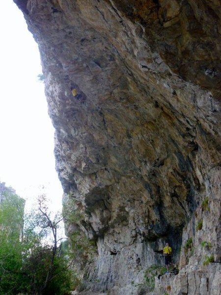 It's pretty steep.