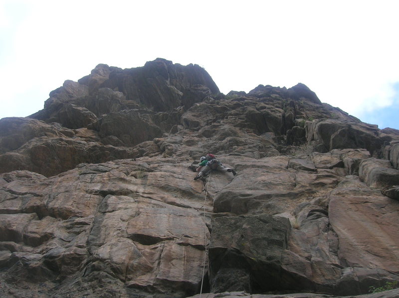 The crux of the awesome 3rd pitch.