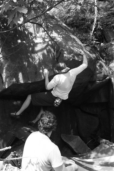 Mike attempts the Jones Roof...