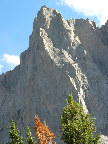 Warrior I as seen from north of camp.