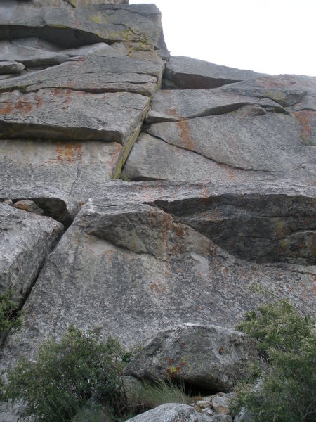 The route from the base.