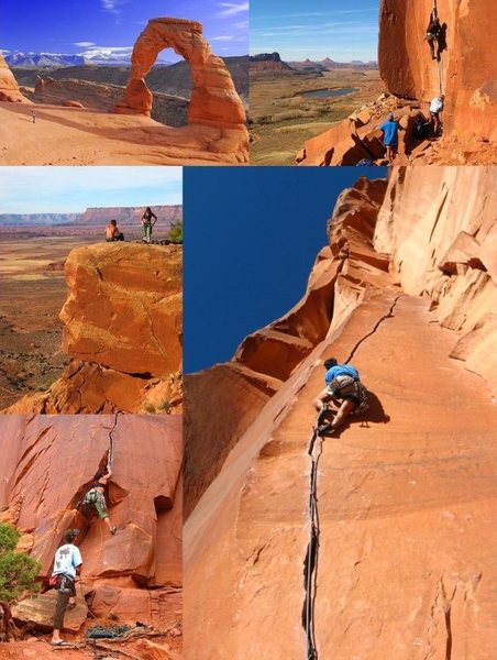 Moab and Indian Creek with Christine, Michelle and Robert Warren. Photos by Christine and Michelle.