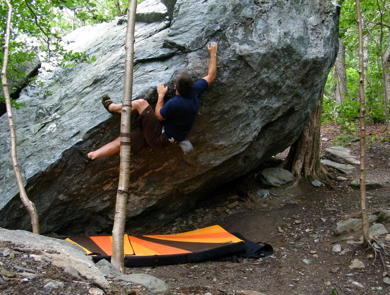 Me at the crux.