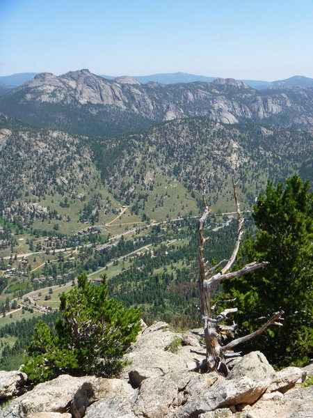 View from the summit.