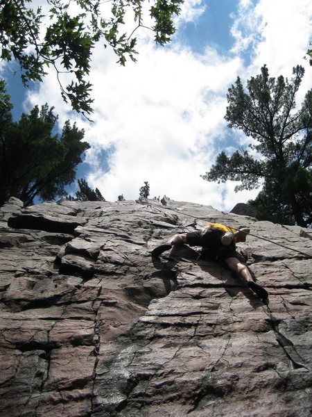 The best damn butt shot you'll ever see of this route.