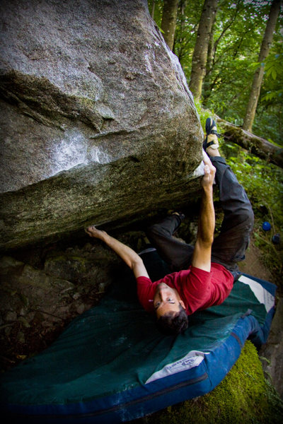 Eyeing the pinch.