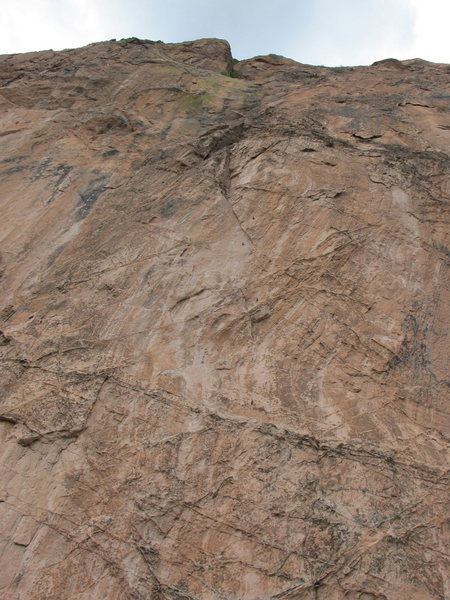 Skyline Pig as seen from the base of the route.