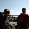 My friend Brad White (on the right) and his buddy Dave on a chance meeting at the Jenny Lake boat.  July 2010.