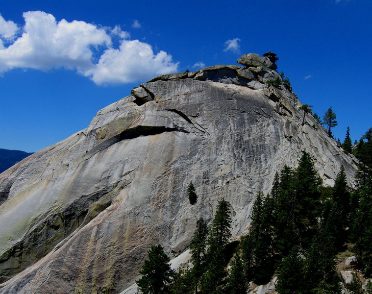 The worst of the runnouts is from a visible horizontal below the second smaller arch, to the higher diagonal. 20 feet over gear in a flake that is just resting on a small ledge... Exciting stuff.