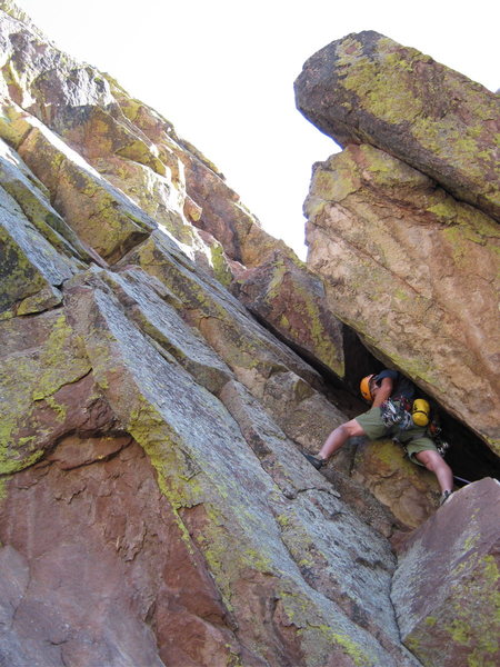 Erik W leading Pack Rat.