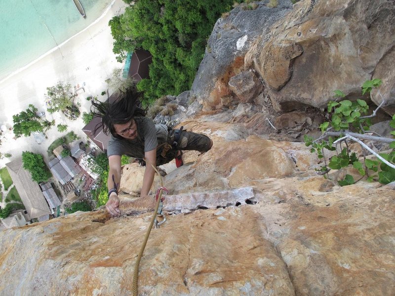 Sam near the top of P4.