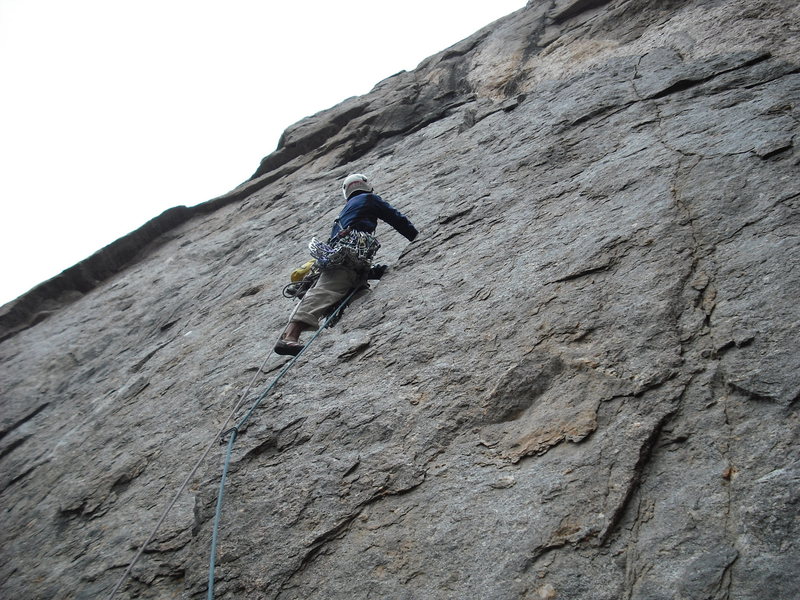 RVA on the first real pitch of Twisted- headed toward the precarious Twisted Flake.