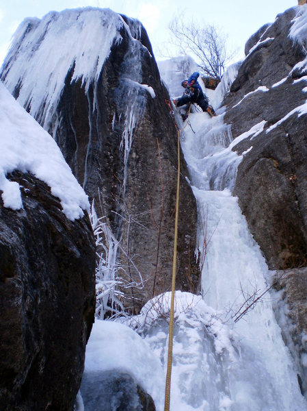 Leading lower pitch, late January, 2010.