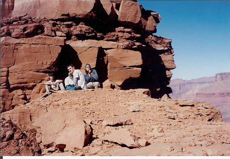 Seth Dyer, Luke Evans, myself, and Jeremy J Schlick. Bridger Jack, UT