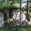 Boulder found over by Harlow Lake in Marquette.  There are all kinds of these things up there waiting to be climbed.
