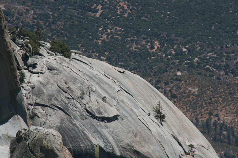 Xavier Wasiak and Teresa Szabo topping out on White Punks on Dope. 8-21-10
