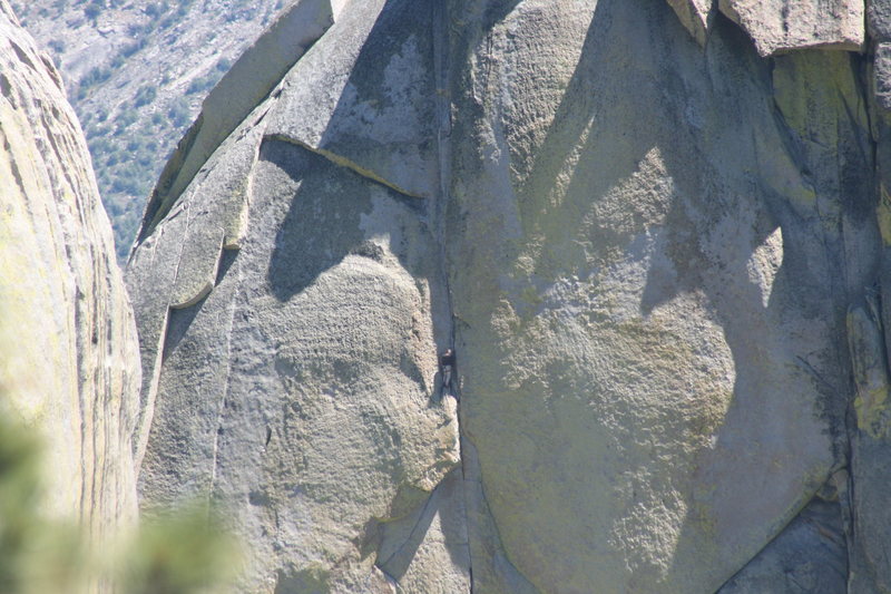 Johnson getting ready for the last pitch of Igor Unchained. 8-21-10<br>