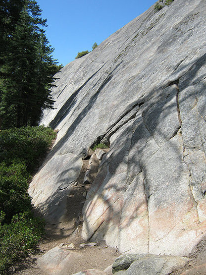 Willow Creek Wall from the far right.<br>
Photo by Blitzo.