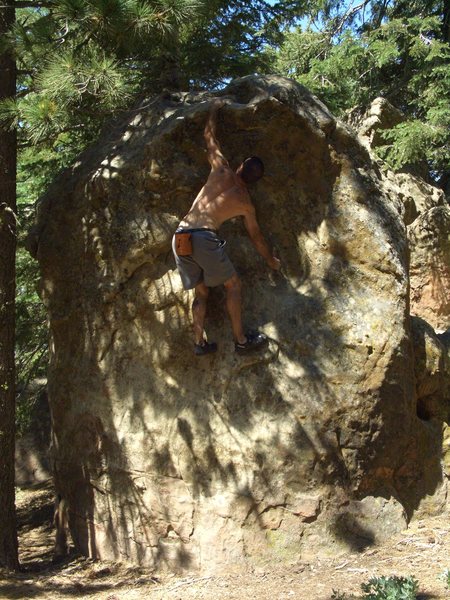 Davi Rivas on Cheech, Picnic Area, Pine Mountain.
