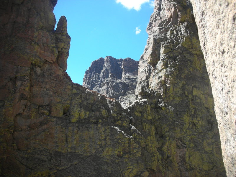 It's double thumbs up looking NW from Pocketknife P5.