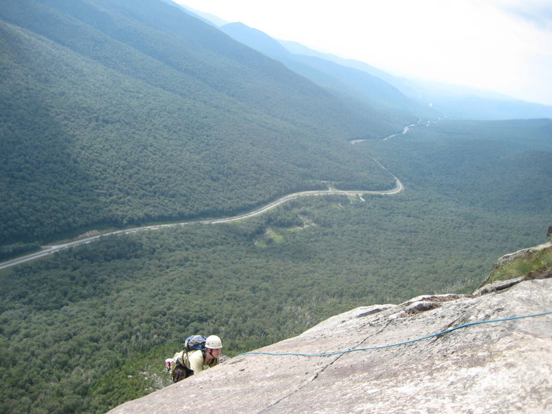 On the upper slabs.