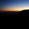 Sunset, view off the top of the Cave, Mount Woodson